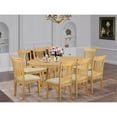 thumbnail image 2 of East West Furniture Dining Room Set Oak, VAPO9-OAK-C, 2 of 6