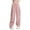Pink, variant on Kmdttou Cargo Pants Women Baggy Plus Size Solid Color Fashion Casual Loose Broad Leg Full Length Pants