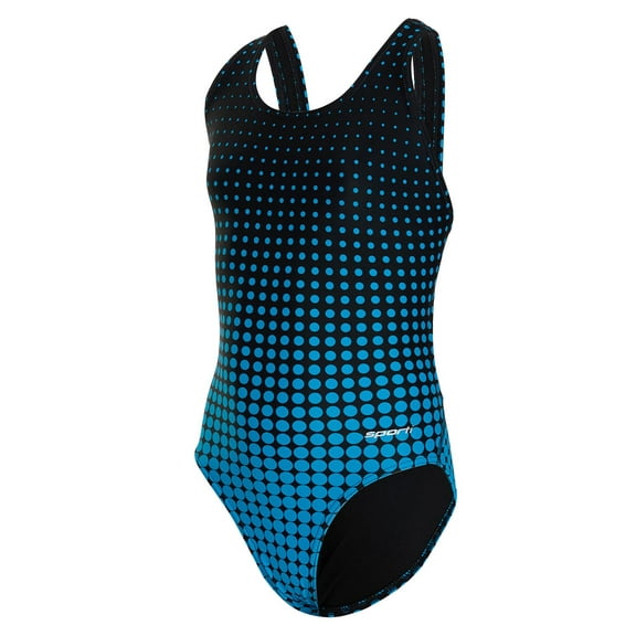 Sporti Molecule Wide Strap One Piece Swimsuit, High Cut, Unpadded (Women’s)