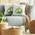 thumbnail image 5 of Ambesonne Easter Throw Pillow Cover 2 Pack, Spring Season Foliage, 24", Multicolor, 5 of 7