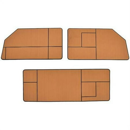 Aviara Boat Non-Skid Pads 554158 | AV40 Swim Platform Mocha Black (Set of 3)