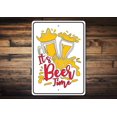 thumbnail image 1 of (Metal de aluminio) Letrero de Its Beer Time Letrero de Beer Time Decoración de Beer Time Decoración de bar para el hogar para amantes de la cerveza Decoración de bar para papás Regalo de cerveza, 1 of 4