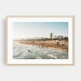 thumbnail image 2 of Santa Monica Summer - Santa Monica California Photography Beach Coast Ocean Summer Skyline Palm Tree City Unframed Wall Art Print 4 x 6 inches, 2 of 7