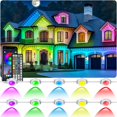 thumbnail image 1 of Luces exteriores CETELUMA, resistentes al agua, 122 m, RGB, controladas mediante aplicación, 1 of 7