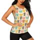 thumbnail image 2 of Fotbe Vintage Cup Blusas Sin Mangas para Mujer – Estilo Casual, Corte Suelto, Slim-Fit, Cuello Redondo Deportivo, Tops de Verano para Gimnasio y Yoga-XX-Large, 2 of 7