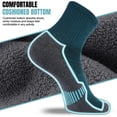 thumbnail image 4 of FREEYOKA 6 Pairs Mens Ankle Running Socks Moisture Wicking Sport Socks Breathable Gym Workout Hiking Walking Sock，MULCOLOR, 4 of 6