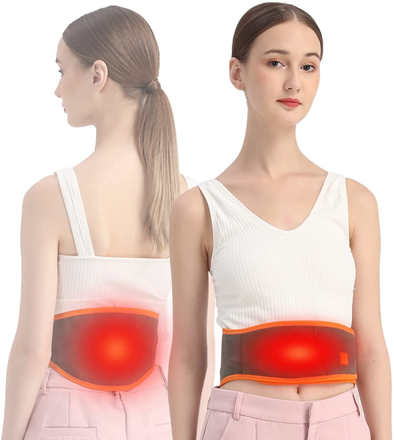 Graphene Heating Pads, Waist Heating Belt for Back Pain, Wireless Pads