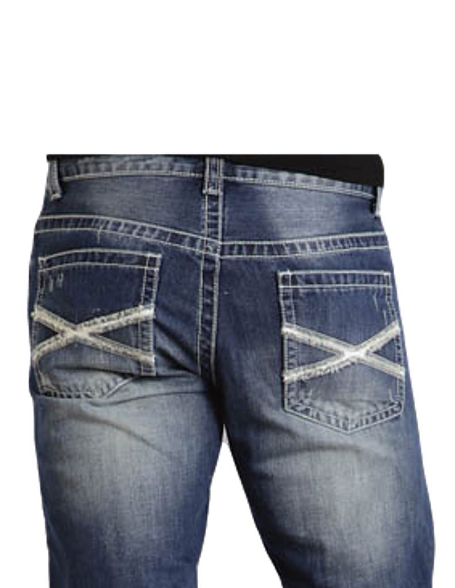 Stetson Denim Jeans Mens Rocks Fit Medium Wash 11-004-1014-3001 BU - image 3 of 3