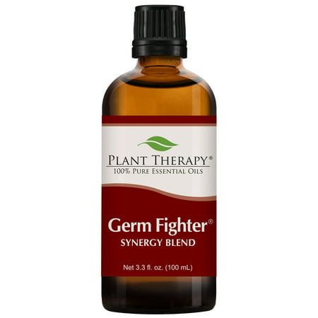 Plant Therapy Essential Oil | Germ Fighter Synergy | Sinus Health and Cold Blend | 100% Pure, Undiluted | 100 mL (Best Oils For Sinuses)