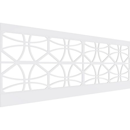 

Ekena Millwork 36 H x 94 1/2 W Haswell PVC Wainscot Paneling Kit