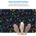 thumbnail image 4 of Colorful Cat Large Mouse Pad Gaming Office Keyboard Desk Mat for Computer Play Game Study Non-Slip Waterproof XXL (31.5 x 11.8 inch) Decor Accessories, 4 of 6