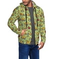 thumbnail image 2 of Vsdgher Cute Tractor Mens Hoodies Zip Hoodie, Hoodies for Men, Zip-up Hooded Sweatshirt-X-Large, 2 of 5