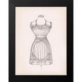 thumbnail image 2 of Harper, Ethan 12x14 Black Modern Framed Museum Art Print Titled - Antique Dress Form II, 2 of 5