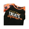 thumbnail image 4 of Biekopu Kids Letter Print O-Neck Long Sleeve Tops+ Star Print Long Pants, 4 of 8