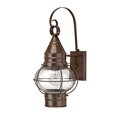 thumbnail image 1 of Hinkley Cape Cod Collection Rustic One Light Small Outdoor Wall Mount, Sienna Bronze, 1 of 2