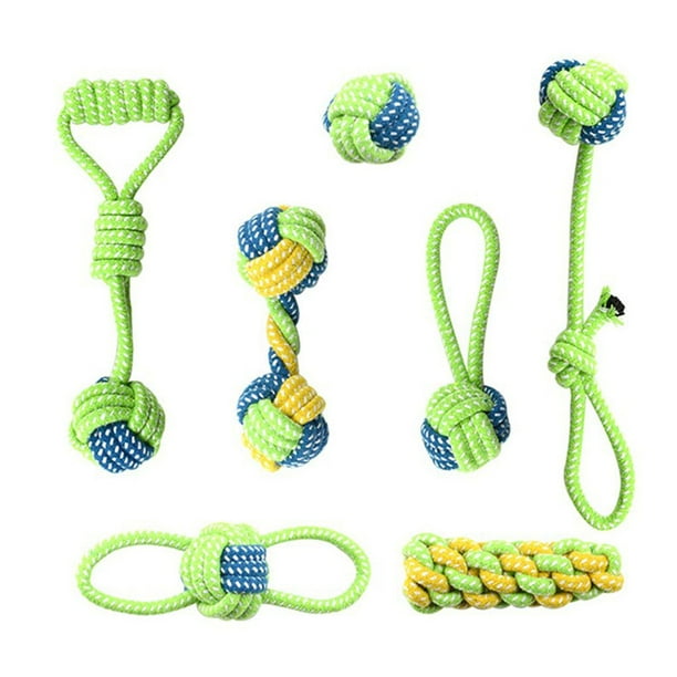 Large rope ball dog toy deals