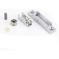 thumbnail image 4 of 2Pcs Push-pull Window Pulley Zinc alloy Flat/Concave Double Wheel Balance Adjustment Angle Wheel Slide Doors Window pulley Metal Axles Window Pulley Door Sliding Two Rollers Wheel, 4 of 7