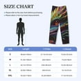 thumbnail image 3 of Mens Pajama Pants, Colorful Dragon Head Profile Soft Sleep & Lounge Pants for Men, Cuteness Casual PJ Bottoms Pants with Pockets, 3 of 7