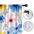 thumbnail image 4 of Blackout Kids Curtains,Pioneer Flower Childrens Insulated Curtains Set Of 2,Bedroom Essentials,Toddler Room Decor 42x63in(106x160cm), 4 of 4