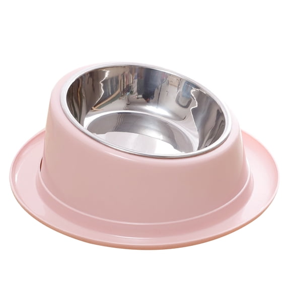 Elevated Dog for Cat Bowls Stress Free Pet Feeder Waterer with Base Anti Vomitin