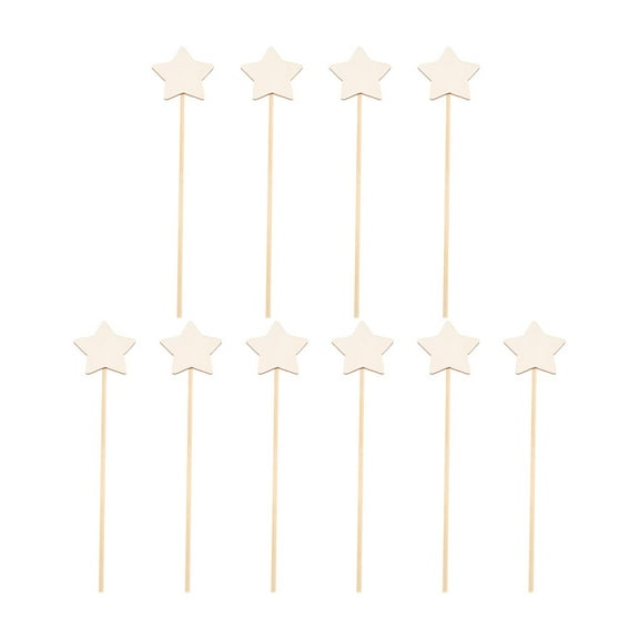 CHICHUMID Fairy Wands Khaki 10Pcs 13.4X3.1X3.1in Dance Party