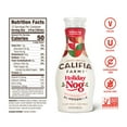 Califia Farms Dairy Free, Holiday Nog Seasonal Almond Milk Egg Nog, 48