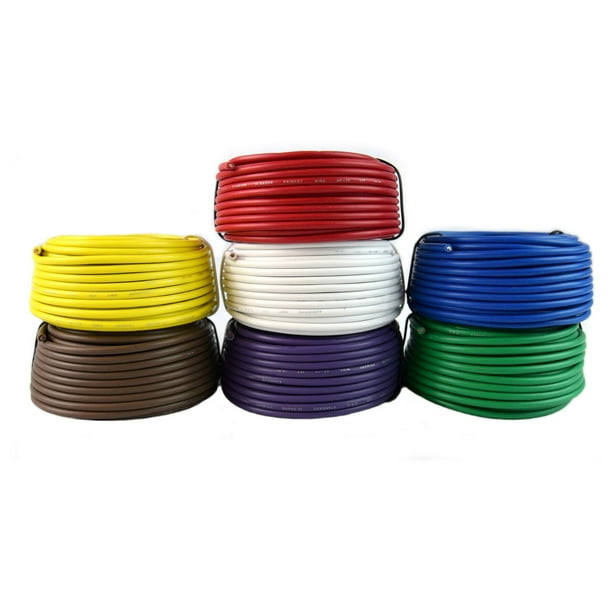16 Gauge Trailer Light Cable Wiring Harness 25 Feet Each 7 Rolls 175