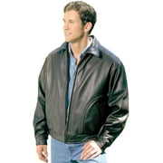 REED Mens All American Bomber Leather Jacket Union Made in USA