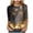 Khaki_1, variant on Godom Halloween Shirts Women Ghost Graphic Tees 3/4 Sleeve Fall Pumpkin T-Shirt Tops