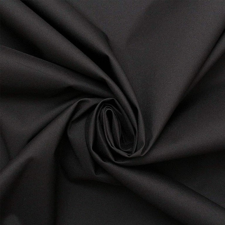 Canvas Fabric Waterproof Outdoor 600 Denier Outdoor / indoor PU Backing  W/R, UV, 2times GOOD PU Color: Black