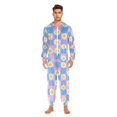 thumbnail image 3 of FORMRS Onesies Pajama for Adults Unisex Hoodie Winter Jumpsuit One Piece Sleepwear, Sizes S-2XL, Playful Daisy, 3 of 7