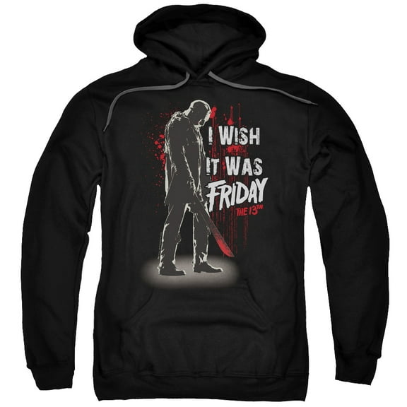 Friday The 13Th - I Wish It Was Friday - Pull-Over Hoodie - XXX-Large