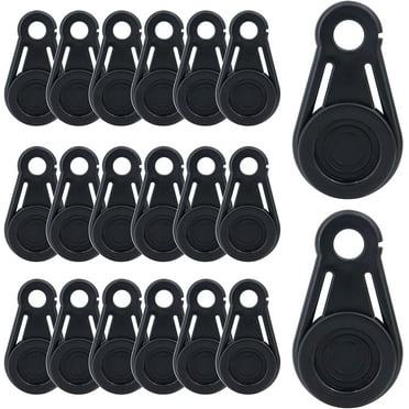 20 Pcs Tarp Grabbers Movable Tarp Snaps Clip for Outdoor Camping, Tent, Awning, Banner, Tarps and Plastic Sheeting