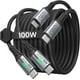 thumbnail image 1 of Cable USB C INIU Gris Rapida Carga 100W para iPhone MacBook Samsung iPad Google Xiaomi Huawei, 1 of 11