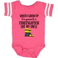 thumbnail image 3 of Inktastic Future Firefighter Like My Uncle Boys or Girls Baby Bodysuit, 3 of 5