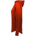 thumbnail image 4 of Holloway Sportswear XS Womens 3D Regulate Lightweight Pullover Orange Heather 222753, 4 of 5