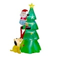 thumbnail image 2 of de Navidad inflable de 7 pies para exteriores, decoración luminosa resistente a la intemperie con luz para jardín y césped., 2 of 7