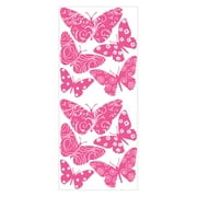 Flocked Butterfly Wall Decals