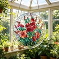 thumbnail image 5 of Acrylic Jigsaw Puzzle Suncatcher-Galactic Colorful Birds, Stained Glass Window Hanging, Home Decor Creative Mom Gifts, Birthday Gifts for Women,Wife, Sisters, Aunt, Besties 7.4in, 5 of 7