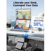 UPERFECT 23.8 100Hz Portable Dual Monitor, 1080P Laptop Screen Extender for Laptop, BE238CF