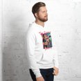 thumbnail image 4 of The Fittest Survive Unisex boxing hoodie (White, M), 4 of 4