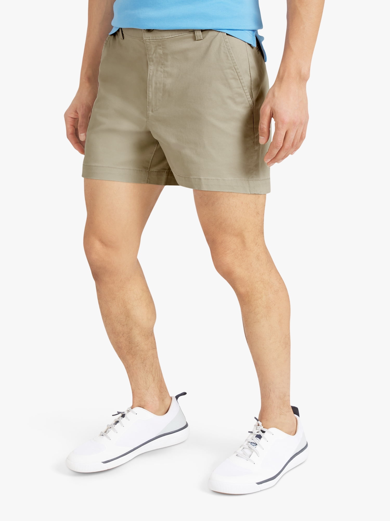 Chaps Men's & Big Men's Flat Front Shorts, Sizes 30-42, 5" Inseam