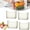 4*Green*L, variant on Crystal Clear Freezer Storage Bins Stackable Plastic Organizer Containers with Handles for Refrigerator Pantry Frozen Food Meat and Vegetables