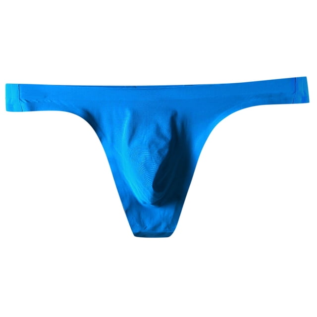 Tangas Prolriy para hombre, calzoncillos de moda para hombre, calzoncillos sólidos, ropa interior para hombre, pantalones, ropa interior para hombre, azul cielo M