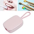 thumbnail image 2 of Toothbrush Cleaner Case Portable UVC Deep Cleaning Moisture Resistant Turbo Fan Drying for Business Trips Pink, 2 of 7