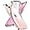 RosaGold, variant on Crystal Clear Case for iPhone 13 Mini, [Not Yellowing] [Camera Protection] [Military Grade Drop Tested] Transparent Shockproof Protective Phone Case Soft Silicone Slim Cover, 5.4", Pink