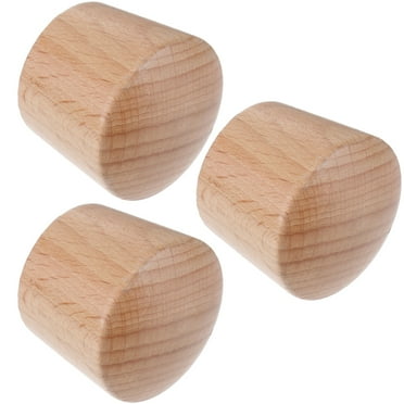 3Pcs Wooden Lid Knobs Universal Pot Lid Handles Pan Lid Knobs Kitchen Lid Replacements