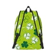 thumbnail image 3 of Balery St Patrick's Day7 Vintage Canvas Backpack for Men and Women - Large Capacity, Durable Travel Laptop Bag for School, Work, Hiking, and Outdoor Activities, 3 of 7