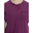 thumbnail image 5 of Scrubstar Women's Supreme Stretch Antimicrobial Heather V-Neck Placket Scrub Top WM01T909, 5 of 8