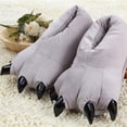 thumbnail image 6 of Boys Girls Comfy Warm Monster Paw Indoor Slippers Slip On Non Slip Sole House Footwear Kids Halloween Holiday Shoes, 6 of 8